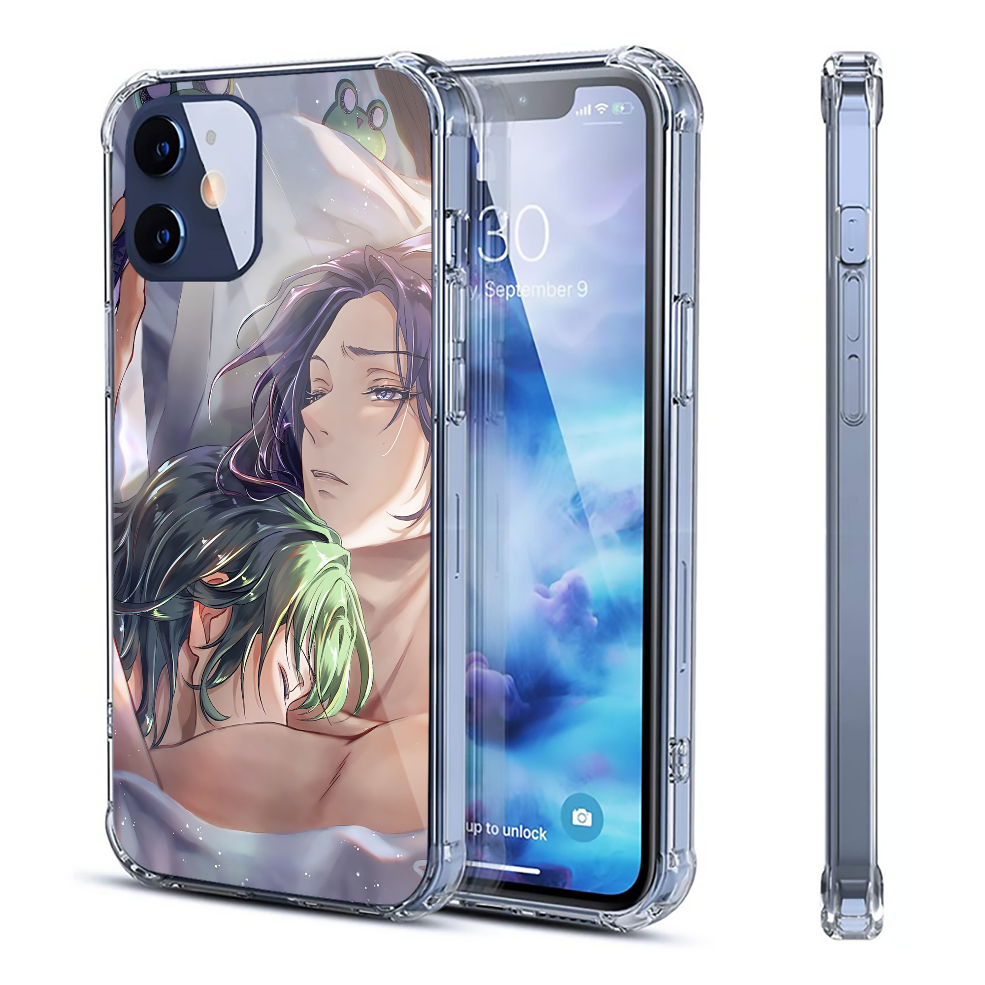 （画像用） 薬屋のひとりごと The Apothecary Diaries 【iPhone 12シリーズ対応】透明スマホケース（クリアソフトケース）